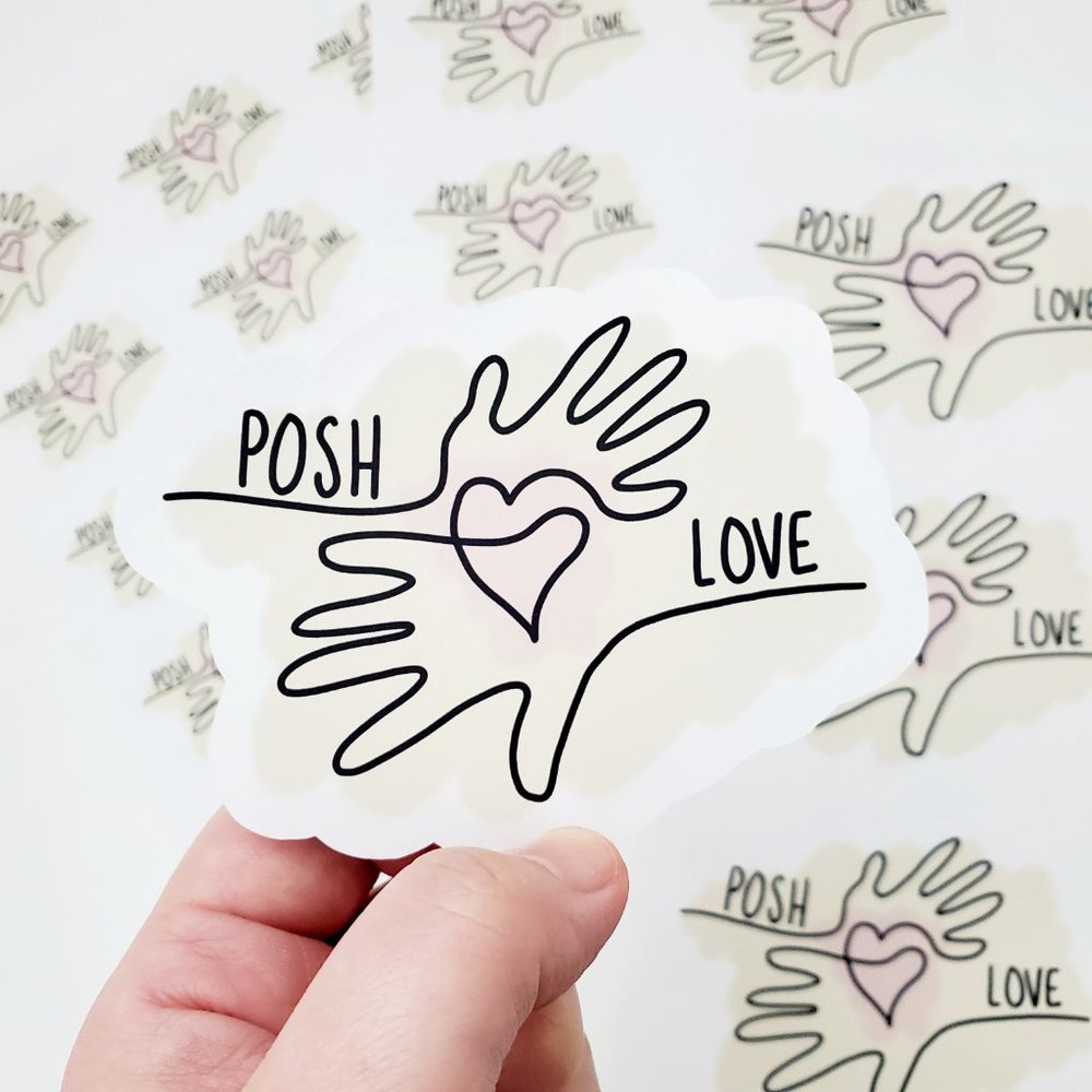 LB063 Poshmark Posh Love Stickers [Price Firm] - Picture 7 of 11